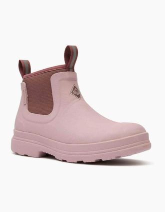 The Original Muck Boot Company Womens Rainscape Chelsea Womens Wellingtons - Pink - Size: 4
