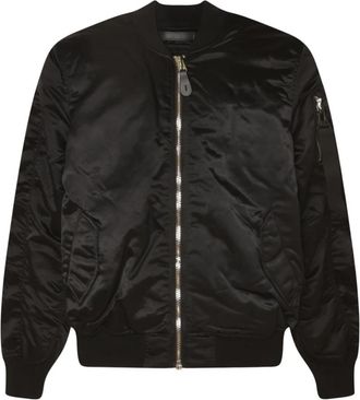 Alpha Industries Ma-1 UV Jacket - Heren - Bomber jackets - Zwart - XS - Polyester - Jassen