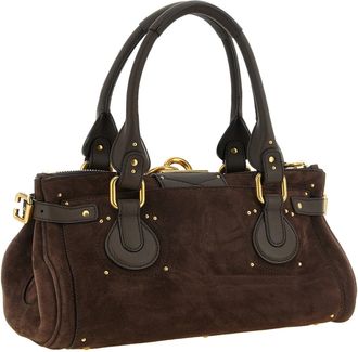 Chlo&eacute; Paddington Shoulder Bag - Brown