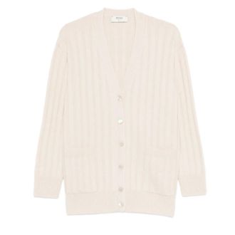 Fendi Cardigan - female - Fendi - Cardigans - Beige - XS - Knitwear