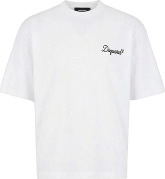 Dsquared2 Hombre, Camisetas, Blanco, Talla: 2XL