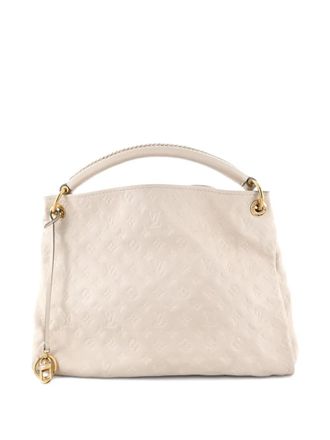 Louis Vuitton Artsy Handbag Monogram Empreinte Leather MM hobo bag - Beige