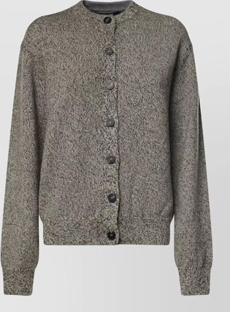 Jacquemus merino wool fitted cardigan