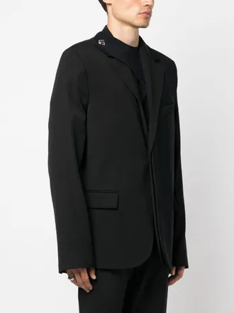 Botter Virgin Wool Blazer - Black