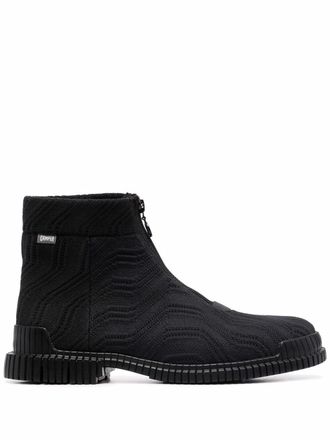 Camper Pix front-zip boots - Black
