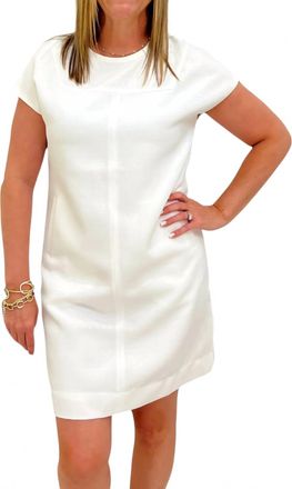 Jade Yoga Jeanne Mini Dress In White