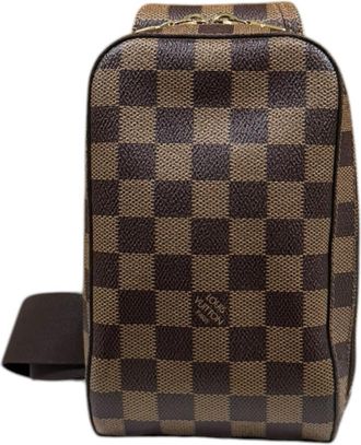 Louis Vuitton Damier Brown Damier Canvas Sling Bag (Pre-Owned)