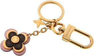 Louis Vuitton Pre-owned Accessories, female, Multicolor, Size: ONE SIZE Pre-owned Canvas Key-holder
