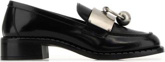 Prada Black Leather Loafers