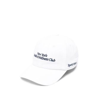 Sporty & Rich Embroidered-logo Baseball Cap