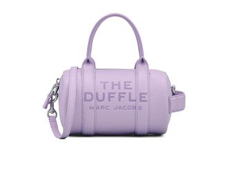 Marc Jacobs The Leather Mini Duffle Bag Cross Body Womens Handbags Wisteria