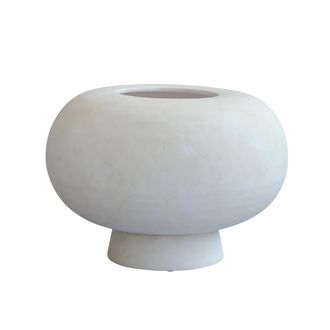 101 Copenhagen Kabin Vase, Fat, &Oslash; 35 cm, bone white