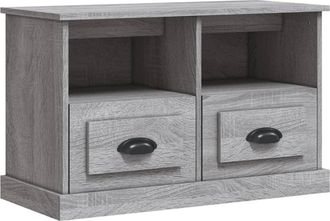 vidaXL Vidaxl - Mueble Para Tv Madera Contrachapada Gris Sonoma 80x35x50 Cm