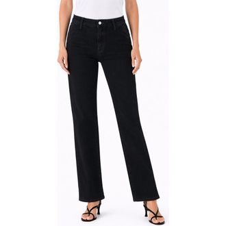 Fidelity Denim Katie Trouser High Rise in Jett Black at Nordstrom, Size 2732