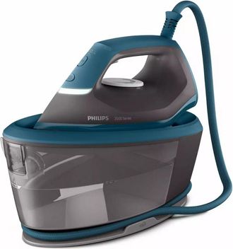 Philips 2000 Series Psg2001/80 Estaci&oacute;n Plancha Al Vapor 2400 W 1,4 L Suela De Cer&aacute;mica Azul, Gris