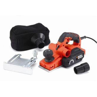 Black+Decker Kw750k-qs Cepillo El&eacute;ctrico Manual Negro, Naranja 16000 Rpm 750 W - Black&decker