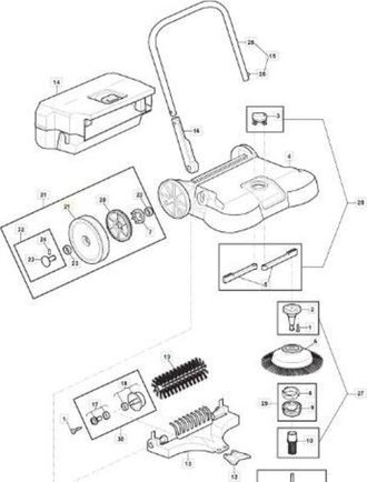 STIGA Sports Rueda Stiga Original - 118820887/0