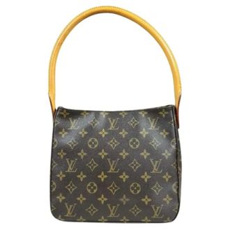 Louis Vuitton Pre-owned Shoulder Bags, female, Brown, Size: ONE SIZE Pre-owned Looping MM Shoulder Bag