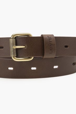Levi's Cintura ovale Perf - Uomo - 105 - Marrone / Medium Brown