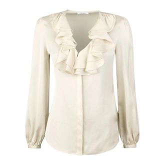 Stenstr&ouml;ms Blouses - Dames - Blouses - Beige - S - Overhemden