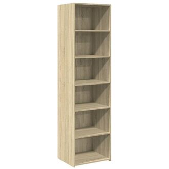 vidaXL Credenza Rovere Sonoma 50x41x185 in Legno Multistrato - Vidaxl