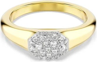 Swarovski Dextera Ring - Dames - Accessoires - Geel - Maat: 50 MM
