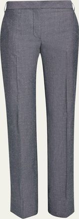 Stella McCartney Twill Straight-Leg Pants