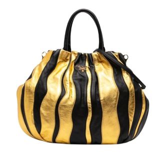 Prada Pre-owned Satchel - unisex - Prada Vintage - Vintage Handbags - Yellow - ONE SIZE - Pre-owned