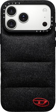 Diesel Puffer case for i Phone 17 Pro - Cases - Unisex - Black