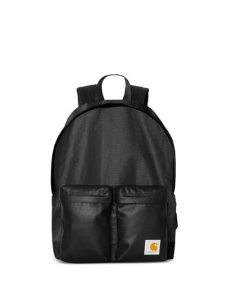 Carhartt Work in Progress logo-patch backpack - men - Cotton - One Size - Black