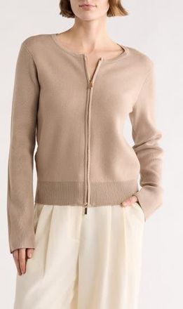 By Design Tatum Zip Cardigan in Moonlight at Nordstrom Rack, Size X-Large