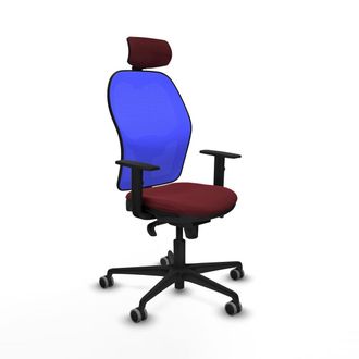 Piqueras y Crespo Piqueras Y Crespo Cabecero Silla De Oficina Granate Confort