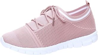 Generic Womens Orthopedic Running Trainers Ladies Wide Fit Gym Shoes Single Sportswear Strapping Shoes Womens Cocks Summer Plantar Fasciitis Sneakers Size 5 (