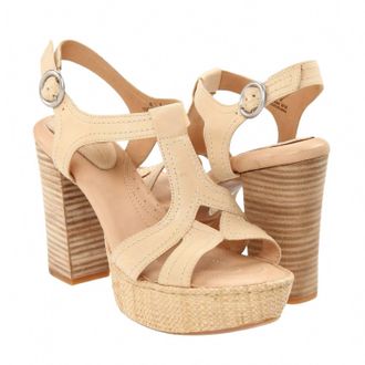 Born Womens Shanna High-Heeled Sandals In Natural