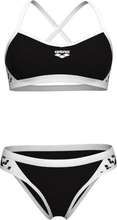 Arena Icons Bikini Cross Back Solid Bikini f&uuml;r Damen | schwarz