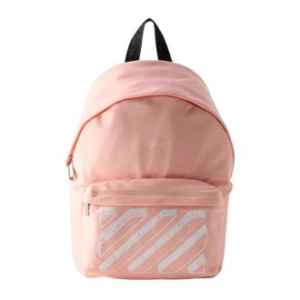 Off-white Backpacks, female, Pink, Size: ONE SIZE Scribble Diag Backpack