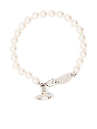 Vivienne Westwood Bracciale di perle Simonetta - Toni neutri