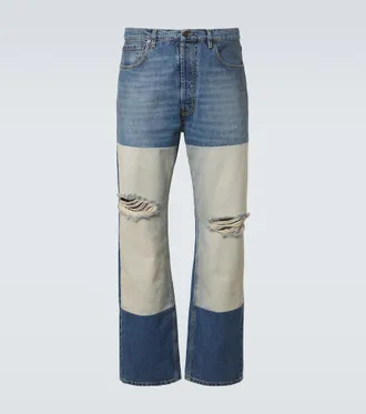 Maison Margiela Distressed straight jeans