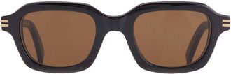 Ermenegildo Zegna Roviex Rectangular Mens Sunglasses EZ0239 05J 51