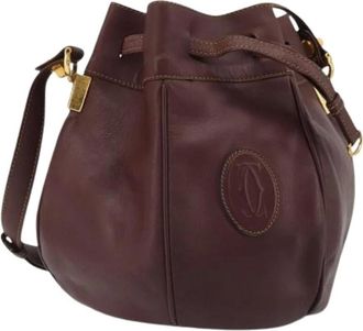 Cartier Pre-owned Shoulder Bag - Pre-owned - Mujer - Marr&oacute;n - ONE SIZE