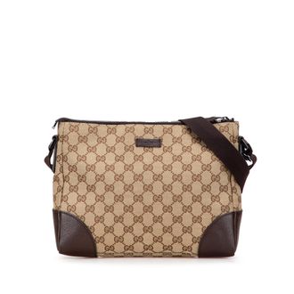Gucci Monogram Canvas Schoudertas