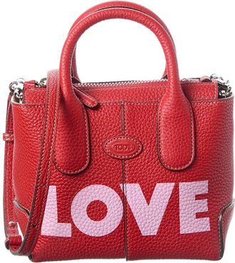 Tod's Tods Di Mini Leather Satchel