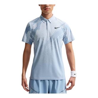 Nike Court Slam Dri-FIT ADV Polo Shirt Work Blue Hydrogen Blue Black IB1029-486