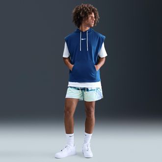 Nike Mens Dri-FIT 5 Mesh Basketball Shorts in Green | IB1882-345