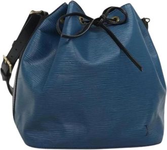 Louis Vuitton Pre-owned Bucket Bags, female, Blue, Size: ONE SIZE Pre-owned Vintage Bucket Bag