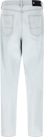 Stone Island Bleached Indigo Denim Jeans - Blue