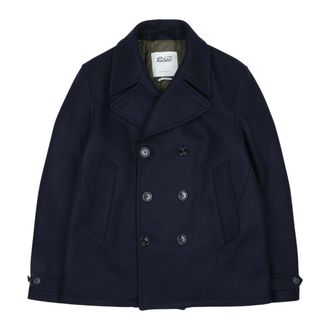 Valstar Ben Peacoat - - Coats - Uomo - Blu - XL
