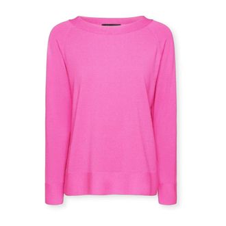 Elena Miro Dames, Truien, Roze, Maat: 3XL Viscose