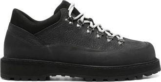 Diemme Korrelig leren veterschoenen - Heren - Veterlaarzen - Zwart - 43 EU - Leer - Schoenen