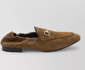 Gucci leather loafers